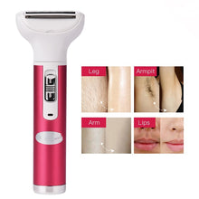 Load image into Gallery viewer, 5 In 1 Electric Lady Shaver Painless Hair Removal Epilator Shaving Machine Beard Eyebrow Nose Trimmer Body Bikini Women Razor