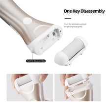 Load image into Gallery viewer, LED  Display Electric Pedicure Foot Grinder Callus Remover Heel Dead Skin Removal Rechargeable Foot Care Tool Files Machine