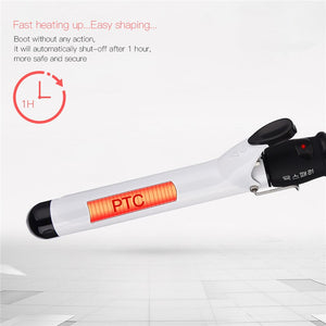 32mm Profession Electric Ceramic Hair Curler Curling Iron Rapid Heating Roller Curls Wand Waver Fashion Styling Tools