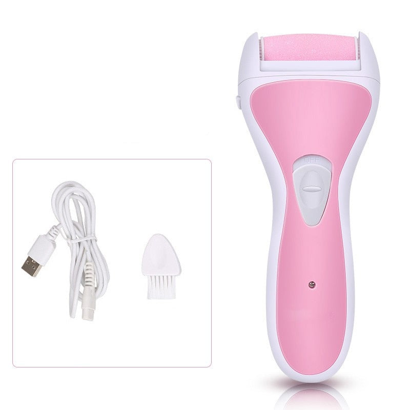 Electric Rechargeable Pedicure Foot Care Tool Fast Callus Mini Feet Dead Dry Skin Removal Portable and small Foot Sharpener