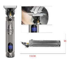 Load image into Gallery viewer, Barber Shop Oil Head 0mm Electric Hair Trimmer Professional Haircut Shaver Carving Hair Beard Machine Styling Tool