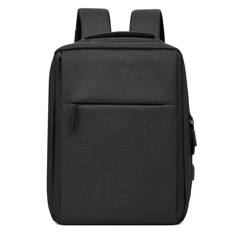 Backpack For Men Portable USB Charging Bag For Laptop 15.6 Inch Multifunctional Waterproof Rucksack Business Travel Backbag