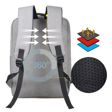 Load image into Gallery viewer, Business Backpack For Men USB Charging Rucksack Male  Multifunctional Waterproof Oxford Cloth Bag For Laptop 15.6 Inch
