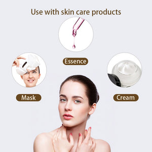 Energy Beauty Bar 24K Gold Facial Vibration Massager Anti Aging Skin Tighten V-Face Lifting Massage Roller Chin Reducer