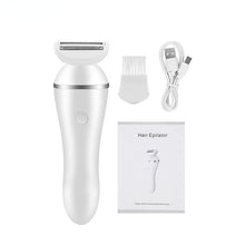 Load image into Gallery viewer, Electric Epilator Hair Shaving And Removal Female Facial Razor Skincare Trimmer For Women Facial Body Leg Electric Shaver