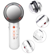 Load image into Gallery viewer, 3 In 1 Ultrasonic Far Infrared EMS Facial Body Slimming Massager Skin Care Weight Loss Muscular Massage Firming Beauty Machine