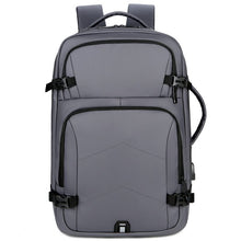 Load image into Gallery viewer, Mens Backpacks Multifunctional Waterproof Film Laptop Backbag Business USB Charging Wearable Personality Bag For Rucksack Man