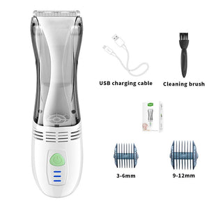 Vacuum Haircut Kit Mute Sleep Baby Cordless Hair Trimmer Automatic Gather Children Hair Clippers Low Noise Home Use