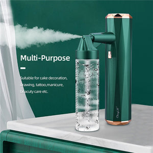Mini Facial Nano vaporizer Air Compressor Face moisturizer Moisturizing Sprayer Spray Gun Oxygen Skin Care Face Steamer