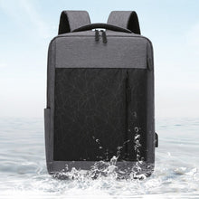 Load image into Gallery viewer, Men&#39;s Backpacks USB Charging Business Bag Multifunctional Waterproof Oxford Cloth Rucksack Male Portable Casual Laptop Bagpack