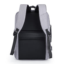 Load image into Gallery viewer, Business Men&#39;s Backpack USB Charging Personality Rucksack Man Multifunctional Waterproof Oxford Cloth Bag For Laptop