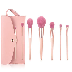 12pcs Nude Pink Makeup Brushes Kit Beauty Make Up Tool Loose Powder Concealer Blush Eyeshadow Brush Cosmetic Set