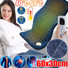 Load image into Gallery viewer, Microplush Electric Blankets Heating Pad Abdomen Waist Back Pain Relief Winter Warmer Heat Controller for Shoulder Neck Spine