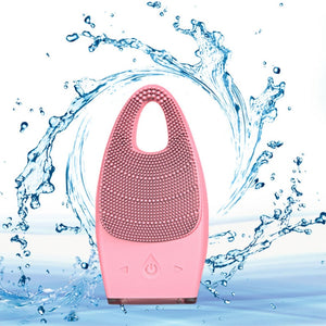 Facial Cleansing Brush Electric Face Clean Device Facial Massager Skin Cleaner Sonic Vibration Deep Pore Cleaning Brush