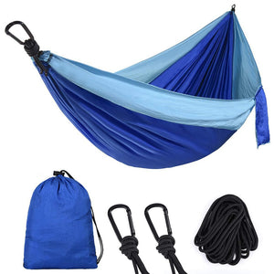 Hiking Camping Lightweight Hammocks Outdoor Backyard Leisure Hanging Swing Bed Furniture Leisure Sleeping Hanging Bed