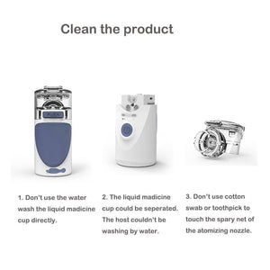 Portable Nebulizer Handheld Nebulizer For Home Daily Use Machine Primatene Mist Inhaler And Atomizer For Travel