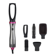 Load image into Gallery viewer, New  Multifunctional 4 In 1 Hot Air Comb and Professional Volumizer Blewer Straightener Curl Hair Brush Salon Styling Blow Dryers