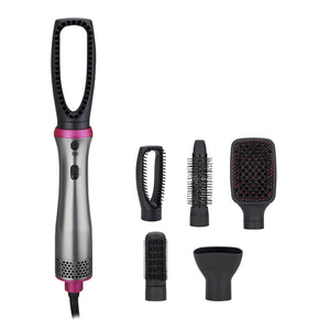 New  Multifunctional 4 In 1 Hot Air Comb and Professional Volumizer Blewer Straightener Curl Hair Brush Salon Styling Blow Dryers