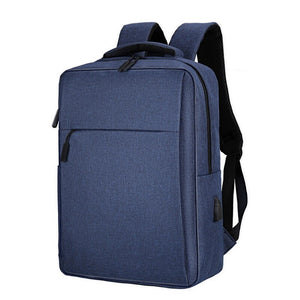 New Backpack For Men Multifunctional Waterproof Luxury Bag for Laptop USB Charging Business Solid Color Rucksack Man