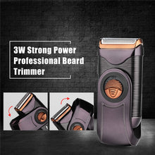 Load image into Gallery viewer, Portable Electric Hair Trimmer Men&#39;s Shaver Rechargeable Razor Reciprocating Hair Cutting Blade Shaving Machine Traveling
