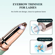 Load image into Gallery viewer, Eyebrow Trimmer Pen Makeup Facial Epilator Painless Portable Women&#39;s Shaver Electric Razor Body Hair Removal for Women