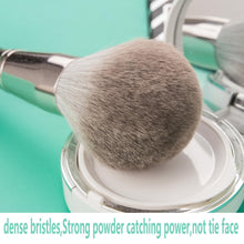 Load image into Gallery viewer, 14pcs Green Makeup Brushes Set Beauty Foundation Powder Blush Sculpting Brush Eyeshadow Blooming Nasal Cosmetic
