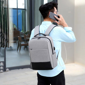 USB Charging Men's Backpack Multifunctional Waterproof Business Bags For Laptop 15.6 Inch Male Casual Portable Rucksack