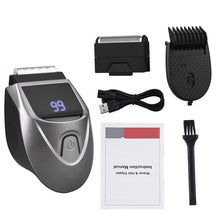 Load image into Gallery viewer, 2 In 1 Electric Hair Clippers Beard Trimmer LED Display Hair Cutter Replacement Blades Rechargeable Shaver Machine
