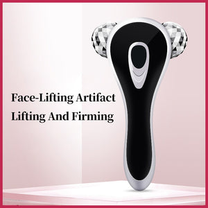 3D Roller Electric Facial Massager V-Face Shape Lifting Slimming Tightening Wrinkle Remover Massager Beauty Skin Care Tools