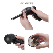 Load image into Gallery viewer, Mini Portable Car Handheld Vacuum Cleaner Cordless USB Rechargeable Vacuum Cleaner Keyboard Home Office Car Cleaning Machine