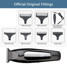 Load image into Gallery viewer, LCD Digital Display Rechargeable Hair Clipper Retro Electric Clipper Hair Salon Strong Electric Fader
