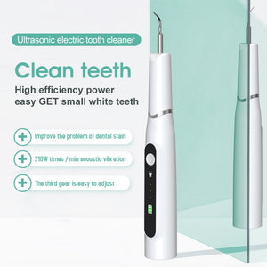 Electric Dental Calculus Remover Home Ultrasonic Portable Scaler Sonic Smoke Stains Tartar Plaque Teeth Whitening Cleaner Tools
