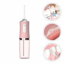 Load image into Gallery viewer, Professional Water Flosser Power Dental Water Jet Teeth Cleaner Oral Irrigator USB Teeth Whitening 3-Mode 220ML Tank Adults Home