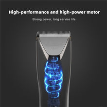Load image into Gallery viewer, Professional Men&#39;s Hair Clippers Led Display Hair Trimmer Barber Haircut Ceramic Blade Shaver USB Rechargeable Razor Machine