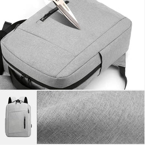 Men's Backpack Multifunctional Waterproof Business Bags Portable Casual Rucksack Male Laptop Backpack USB Charging Design