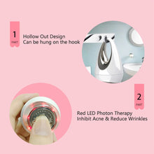 Load image into Gallery viewer, Portable Microcurrent Skin Tightening Anti-wrinkle Remover Mini LED Photon Vibration Face Lifting Ultrasonic Skin Care Device