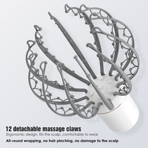 Octopus Electric Head Massager Vibration Massage 3 massage modes 12 Massage Claws Massage Scalp Relieve Head Fatigue Relax