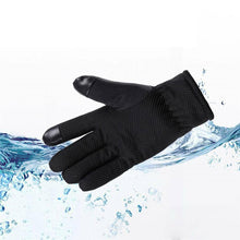 Load image into Gallery viewer, Men Heated Gloves Rechargeable USB Hand Warmer Electric Heating Gloves Winter Cycling Thermal Touch Screen Bike Gloves Windproof