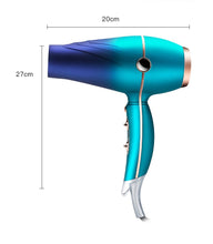 Load image into Gallery viewer, Professional Hair Dryer 1800-2000W Negative lonic Blow Dryers Hot Cold Air Power Barber Dryer Hair Styler Modeling Tool