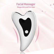 Load image into Gallery viewer, Micro-current Face Electric Guasha Massager Machine Facial Massage Rechargeable Skin Rejuvenation Lifting Scraping Slimming Tool