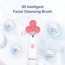 Load image into Gallery viewer, Waterproof Facial Brush Powered Facial Cleansing Spin Brush Electric Ultrasonic Face Cleaning Devices Mini 2 Cleanser Two Speed