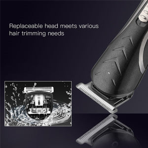 3 In 1 Professional Hair Trimmer Men's Hair Clipper Rechargeable Nose Beard Trimmer Electric Shaver Waterproof Cutting Machine