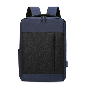 Men's Backpacks USB Charging Business Bag Multifunctional Waterproof Oxford Cloth Rucksack Male Portable Casual Laptop Bagpack