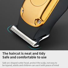 Load image into Gallery viewer, Professional Hair Clipper Hair Trimmer Machine USB Rechargeable Electric Men Beard Barber Hair Cutting Machine for Adult Kid