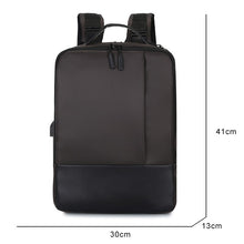 Load image into Gallery viewer, Men&#39;s Fashion Business Backpack High-quality Nylon Laptop Backbag 15.6 Inches Usb Charging Large Capacity Rucksack For Male