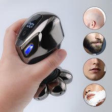 Load image into Gallery viewer, Electric Hair Shaver Creative Seven Cutter Heads Powerful for Home Electric Hair Trimmer Male Grooming Shaver