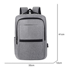 Load image into Gallery viewer, Large Capacity Mens Backpacks Multifunction USB Charging Bag Male Waterproof Oxford Cloth Rucksack For Laptop Business Bagpack