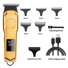 Load image into Gallery viewer, Professional Hair Clipper Rechargeable Electric Barber Cutting Machine Beard Trimmer Shaver Razor for Men Hair Cutter