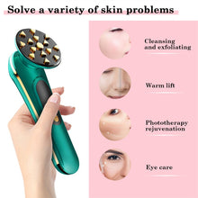 Load image into Gallery viewer, EMS Facial Massager LED Light Anti Aging Wrinkle Facial Beauty Apparatus Massager Face Lifting Tightening Skin Care Machine
