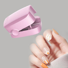Load image into Gallery viewer, Dryer Lamp 30 Timer Fast Drying Portable 4 LEDs Manicure Light LED Nail Lamp for Fingernail &amp; Toenail  Nail Art
